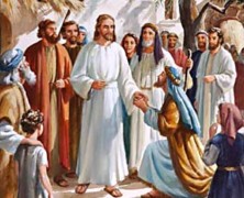 Luke 8:40-42a